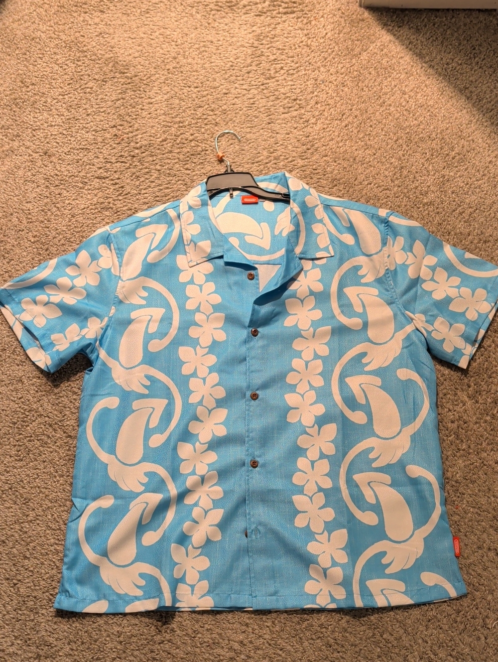 Nintendo Dancing Squid Aloha Button-Down Shirt